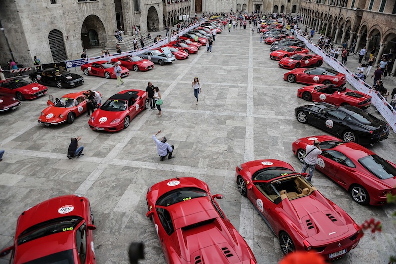 Ferraris at the 2016 Mille Miglia. u00e2u20acu201d AFP pic