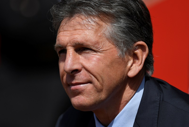 Southampton manager Claude Puel reacts during the match against Stoke City at the St Maryu00e2u20acu2122s Stadium May 21, 2017. u00c2u00acu00e2u20acu201d Picture by Action Images via Reuters 