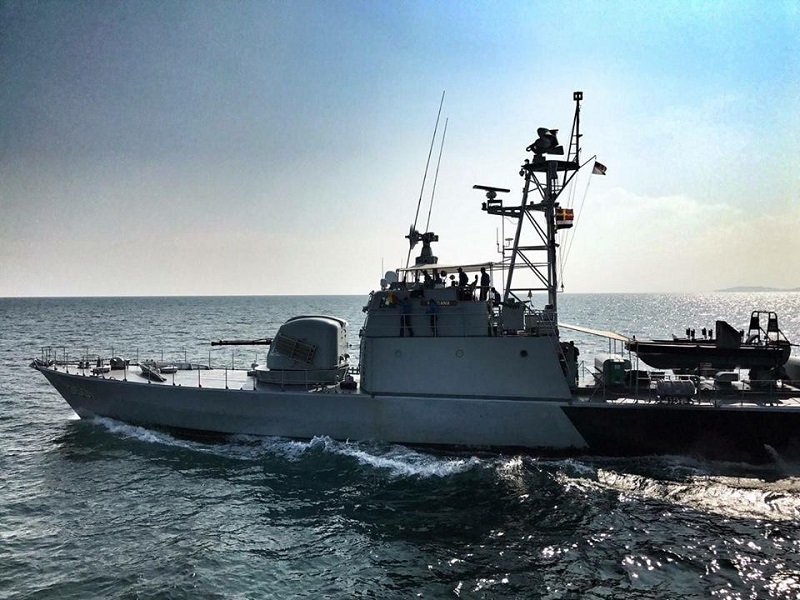 The small boat, from the warship KD Perdana (pic), disappeared yesterday in calm waters off Cape Sedili in the southern state of Johor. u00e2u20acu201d Picture via Facebook/Navy The Best