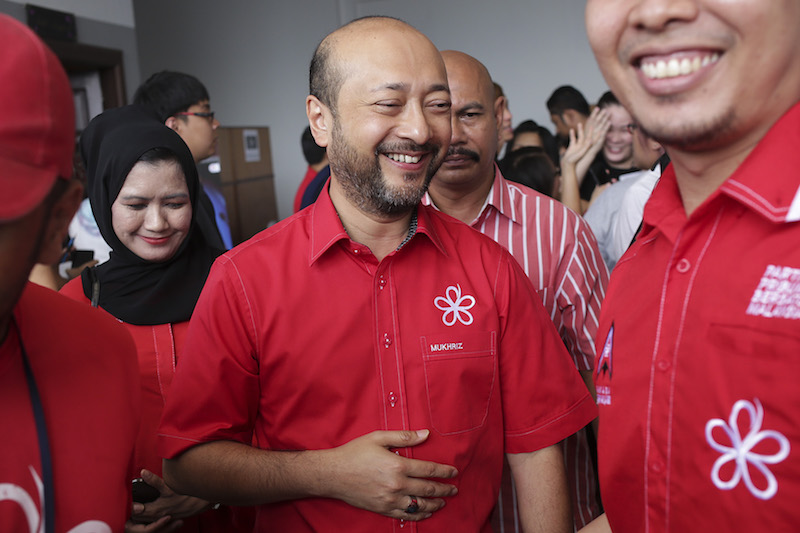 PPBM deputy president Datuk Seri Mukhriz Mahathir is pictured at the PKR National Congress in Shah Alam, May 21, 2017. u00e2u20acu201d Picture by Yusof Mat Isa