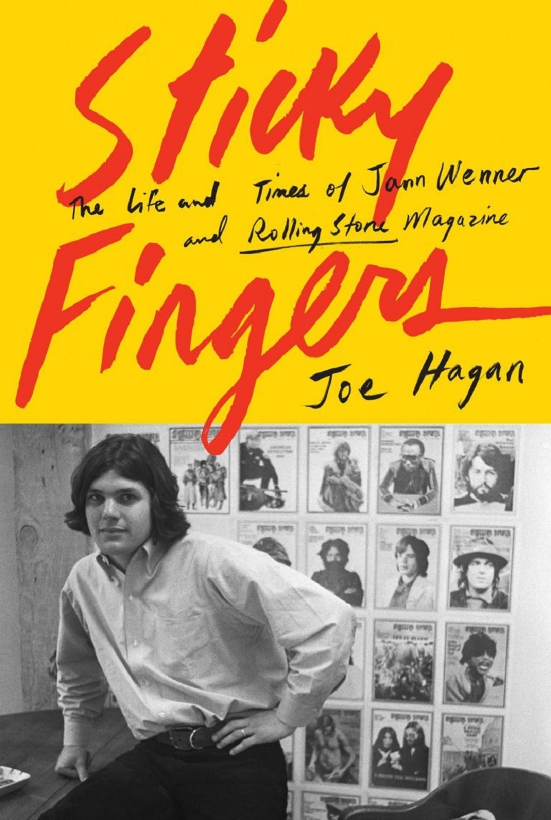 The cover of u00e2u20acu02dcSticky Fingers: The Life and Times of Jann Wenner and Rolling Stone Magazineu00e2u20acu2122. u00e2u20acu201d AFP pic
