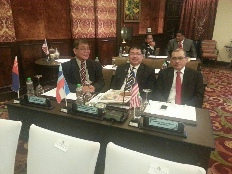 PBS secretary-general Datuk Johnny Mositun (centre) said he was not surprised by his predecessoru00e2u20acu2122s recent exit in favour of leading another party. u00e2u20acu201d Picture courtesy of Facebook/Johnny Mositun