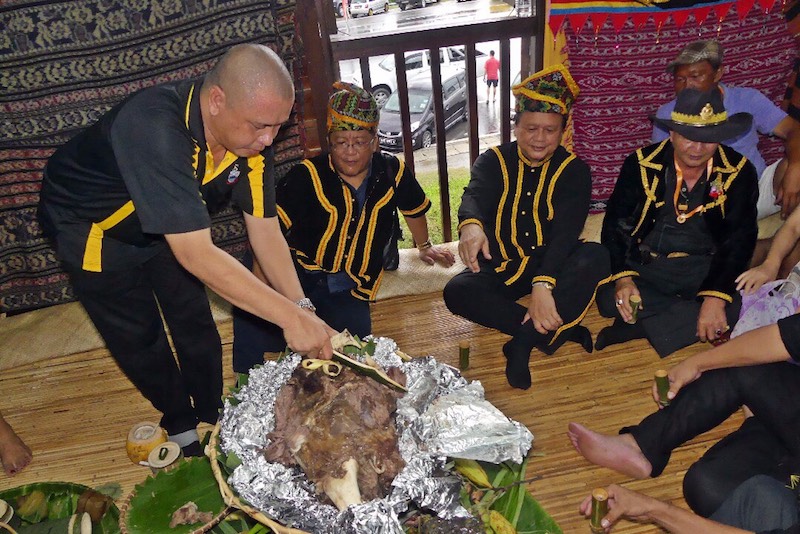 Local food is part of the Kaamatan experience.