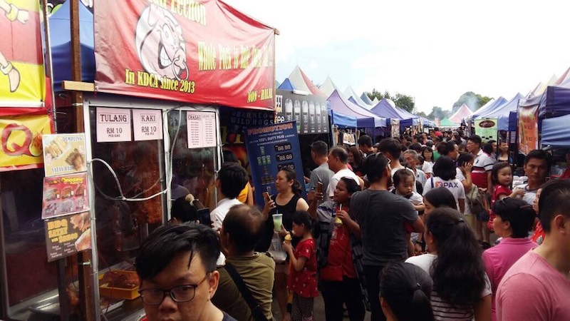 Throngs of people from all walks of life partake in merrymaking at the annual Kaamatan fest in the Kadazandusun Cultural Association (KDCA) grounds every year.