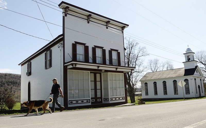 The Anonymous Arts Museum in Charlotteville, New York, April 24, 2017. — Picture by Heather Ainsworth/The New York Times 
