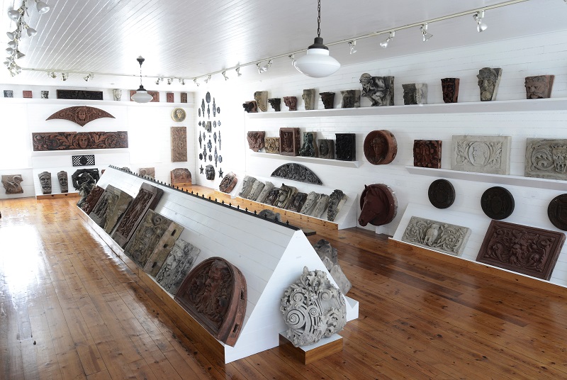 The interior of The Anonymous Arts Museum in Charlotteville, New York, April 24, 2017. — Picture by Heather Ainsworth/The New York Times