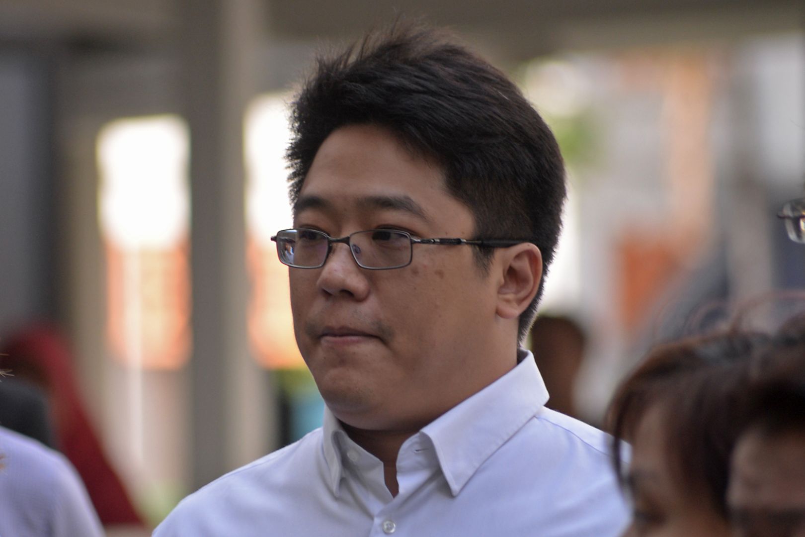 Ong Jenn, grandson to the founder of Metro, arriving at the State Courts. u00e2u20acu201du00c2u00a0TODAY file pic 