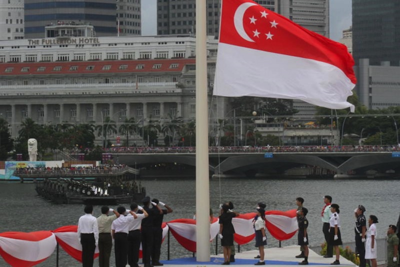 Singapore citizens and permanent residents can apply for two, four or six tickets to the preview shows or actual parade via SMS or the official NDP website.u00e2u20acu201du00c2u00a0TODAY file pic
