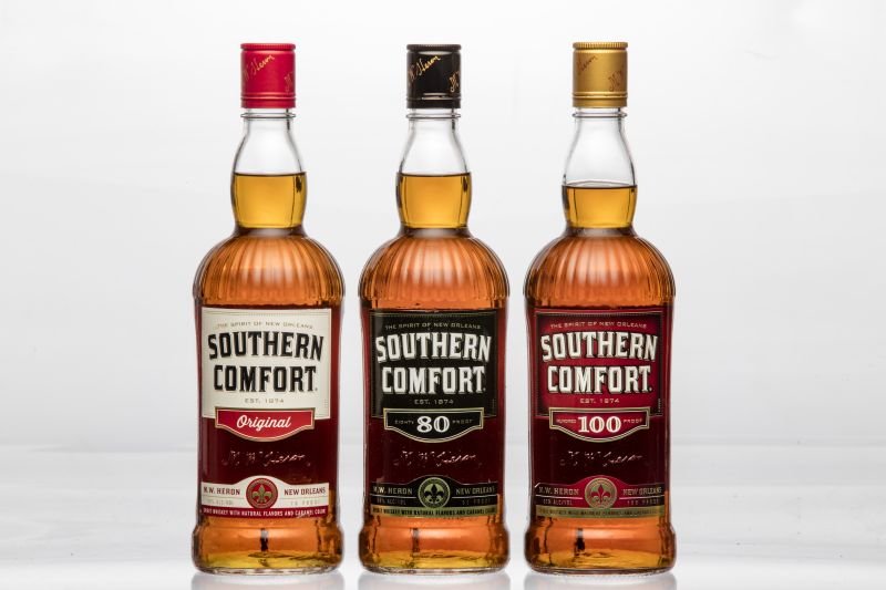 Different types of Southern Comfort liquor. Southern Comfortu00e2u20acu2122s new owner, the Sazerac Company, hopes to make consumers think of it more as a whiskey than as a liqueur. u00e2u20acu2022 Picture by Tony Cenicola/The New York Times