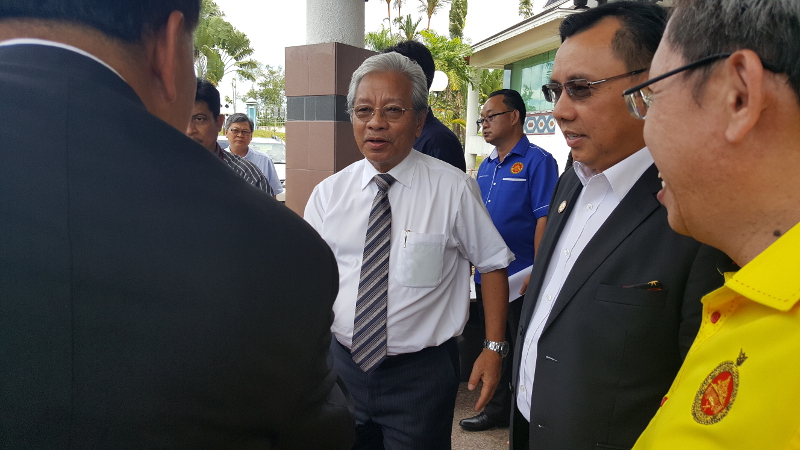 Sarawak Deputy Chief Minister Tan Sri Dr James Masing said integrity is all about distancing from abuse of power and corruption May 7, 2017. u00e2u20acu201d Picture by Sulok Tawie