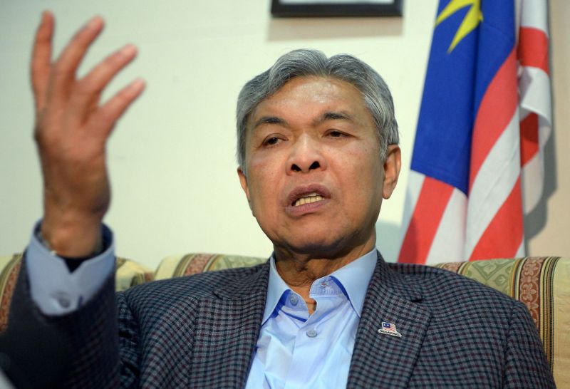 Datuk Seri Dr Ahmad Zahid Hamidi said he had met the relevant Australian leaders to explain that Malaysia was not a transit country for illegal immigrants. u00e2u20acu2022 Bernama pic