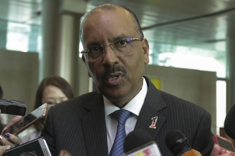 Tan Sri Dr Ali Hamsa speaks to the media after the launching of the PEMANDU Assessment Report at Sasana Kijang in Kuala Lumpur May 9,2017. u00e2u20acu2022 Picture by Yusof Mat Isa