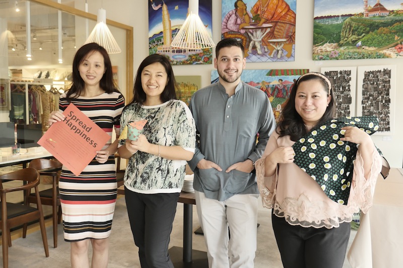 Team Butterkicap (from left) Yap Shiuh Wei, Nadia Jasmi, Nik Michael Imran and I.M. Mohamed. — Picture courtesy of Butterkicap 