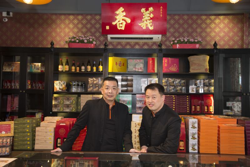 Datuk Ooi Sian Hian (left) is the third generation to take over the Ghee Hiang business alongside director Ch’ng Huck Theng (right) who is the fourth generation.
