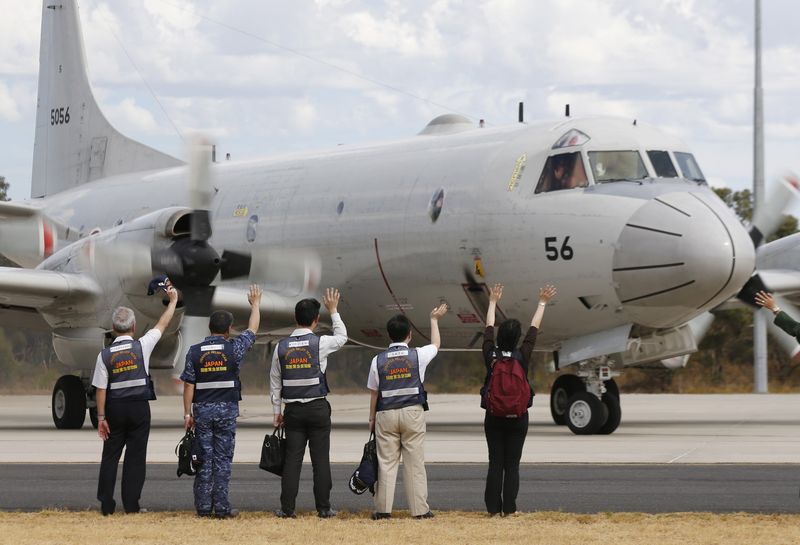 File picture shows a Japanese Maritime Self-Defence Force Lockheed P-3C Orion aircraft taking off on a search for the missing MH370 plane, at RAAF base Pearce, March 24, 2014, u00e2u20acu201d Reuters pic