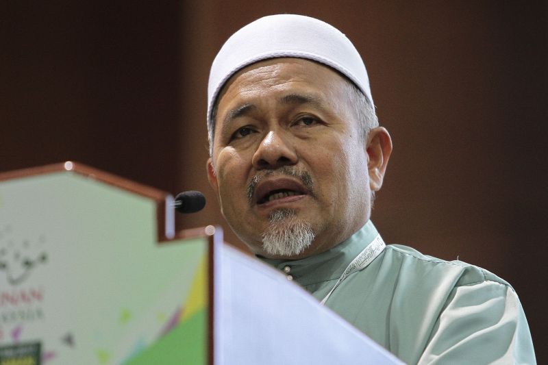 PAS deputy president, Tuan Ibrahim Tuan Man speaks during the 63rd Muktamar held at the Kompleks PAS Kedah in Alor Setar May 1, 2017. u00e2u20acu2022 Picture by Yusof Mat Isa
