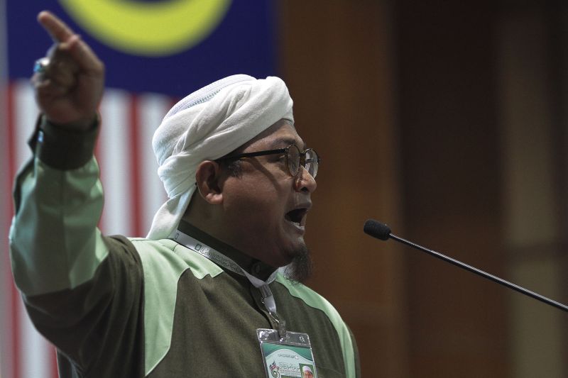 PAS information chief, Nasrudin Hasan speaks during the 63rd Muktamar held at the Kompleks PAS Kedah in Alor Setar May 1, 2017. u00e2u20acu2022 Picture by Yusof Mat Isa