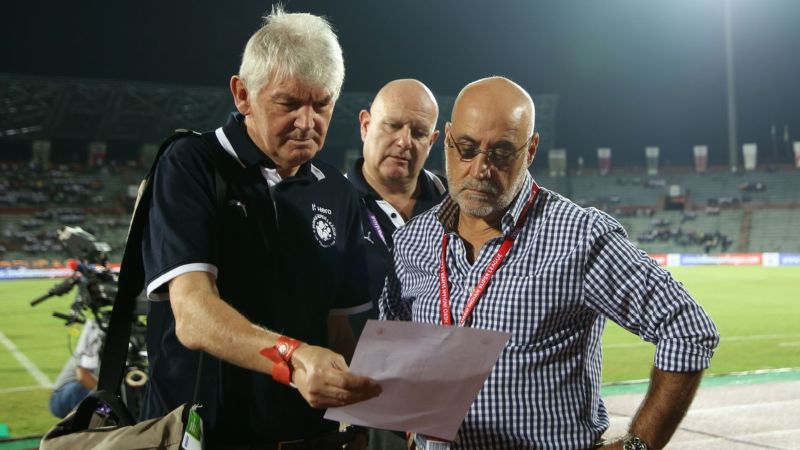 Nelo u00e2u20acu02dcThe Professoru00e2u20acu2122 Vingada (right) is proud to be given the chance to handle Malaysia although he knows it is going to be a tough job after the damage done to the team in recent years. u00e2u20acu2022 Malay Mail pic