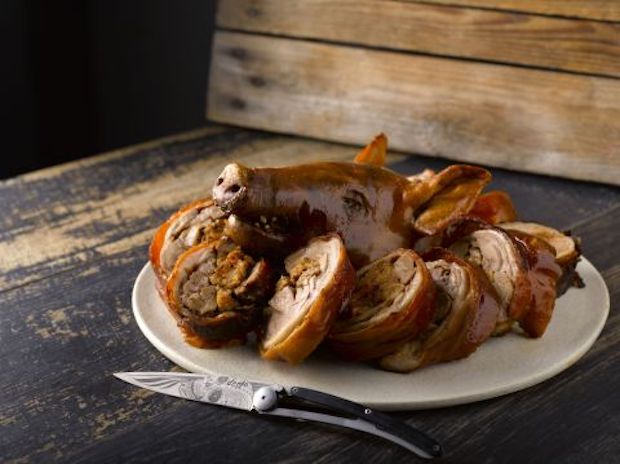 Drew Nocente is not averse to using the whole animal, having grown up on a farm in Australia. — Handout via TODAY