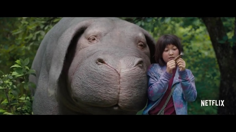 A screengrab from upcoming fantasy film ‘Okja’.