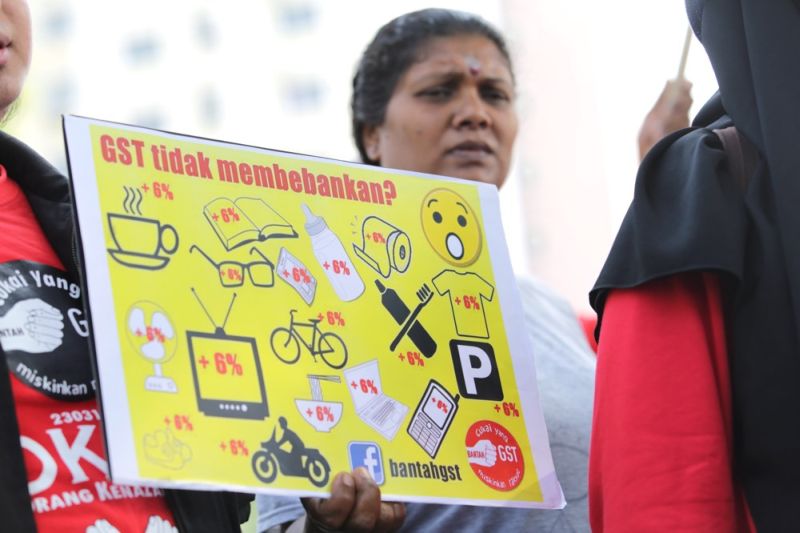 PSM argues that the GST is not a progressive tax as daily necessities are also taxed. ― Picture by Choo Choy May