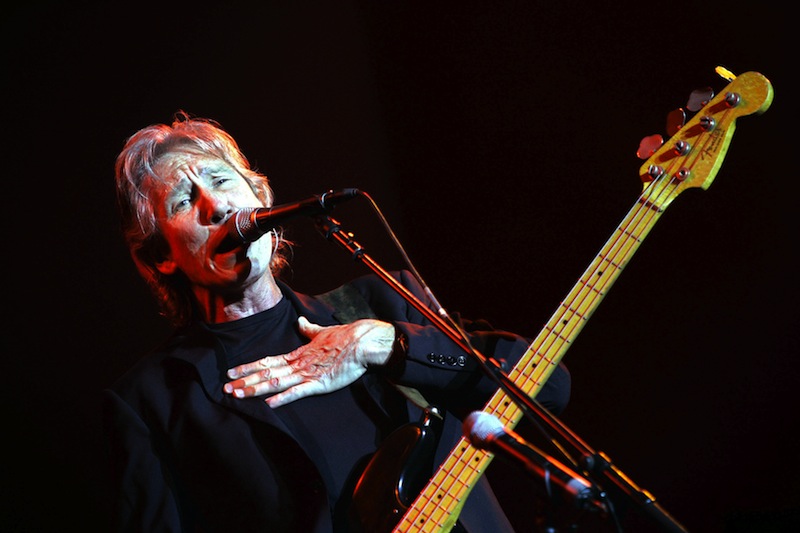 This file photo taken on June 22, 2006 shows Roger Waters, British rock legend and co-founder of the group Pink Floyd, performing during a concert in Neve Shalom, 30km from Jerusalem. u00e2u20acu201d AFP pic