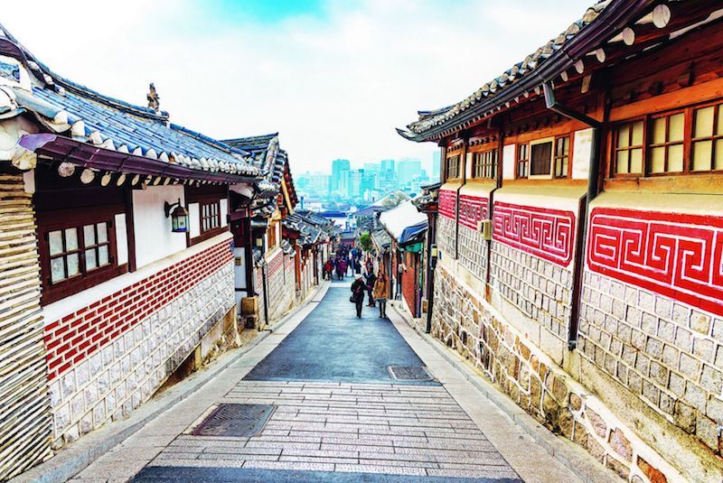 Explore the nooks and crannies in the picturesque Bukchon Hanok Village. u00e2u20acu201d IStock.com pic via TODAY
