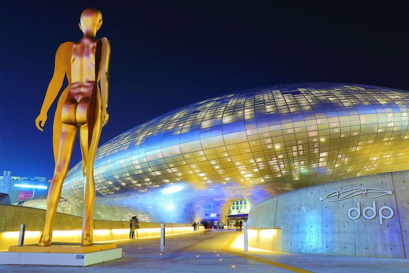 Contemporary art and design can be found at the iconic Dongdaemun Design Plaza. — IStock.com pic via TODAY