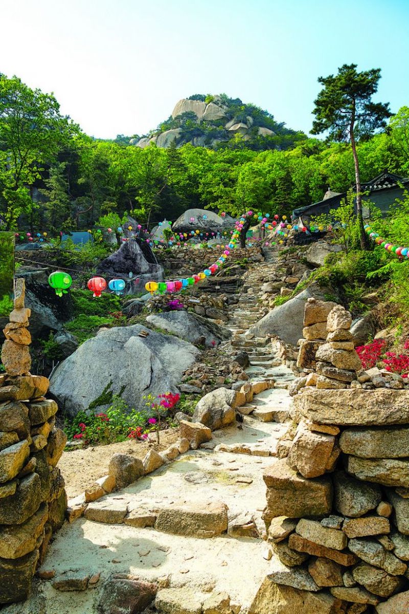 Bukhansan National Park has a number of trails taking visitors through beautiful forests. — IStock.com pic via TODAY