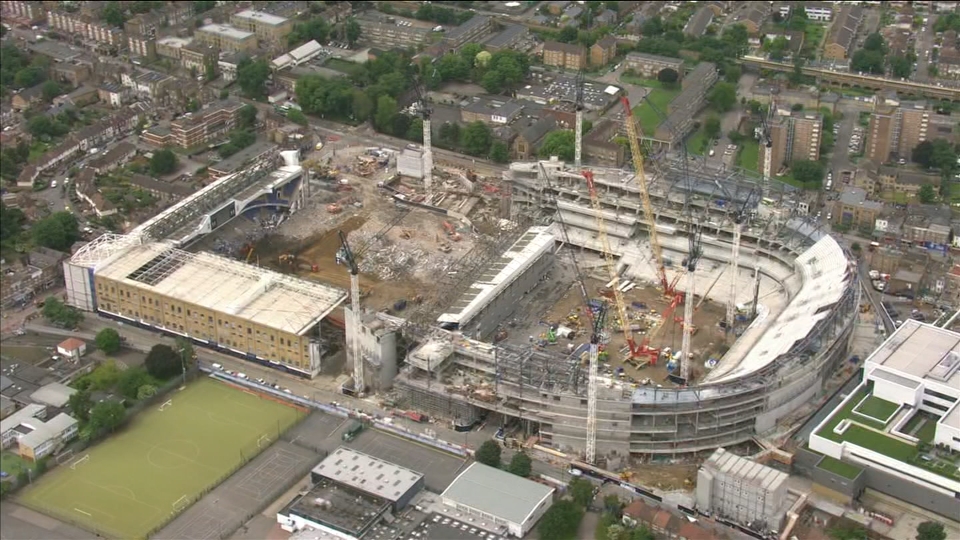 Tottenham Hotspur speed up demolition of White Hart Lane to make way for a new stadium that will have the capability of hosting NFL games. u00e2u20acu201d Reuters pic