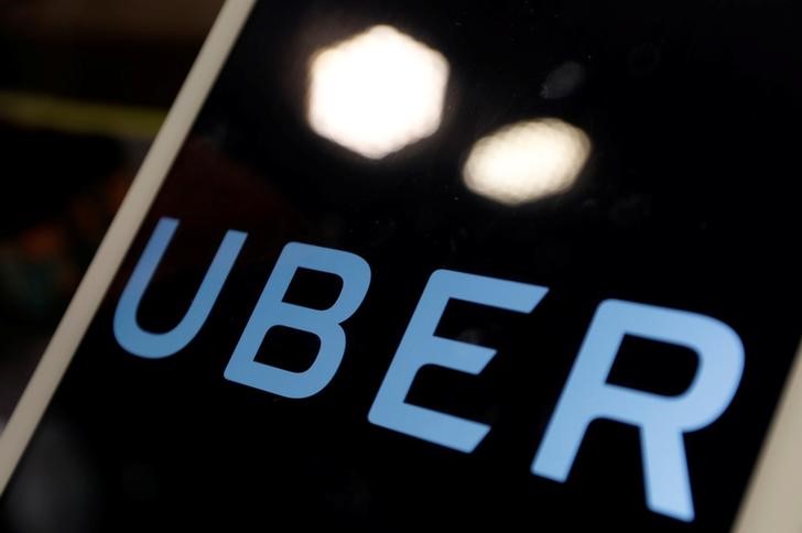 The logo of Uber is seen on an iPad, during a news conference to announce Uber resumes ride-hailing service, in Taipei, April 13, 2017. u00e2u20acu201d Reuters pic
