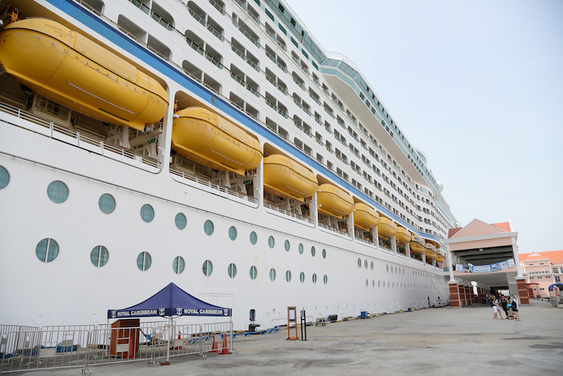 Penang Port and Royal Caribbean have entered into a joint venture to expand the Swettenham Pier Cruise Terminal to accommodate larger ships in future. — Picture by KE Ooi