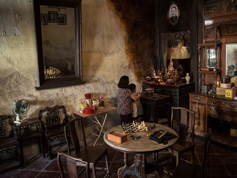 The set features Penang in the 1970s which the production team went to great lengths to recreate.