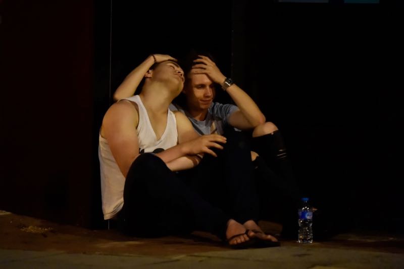 People react as police attend to an incident near London Bridge in London, Britain, June 4, 2017. u00e2u20acu201d Reuters pic