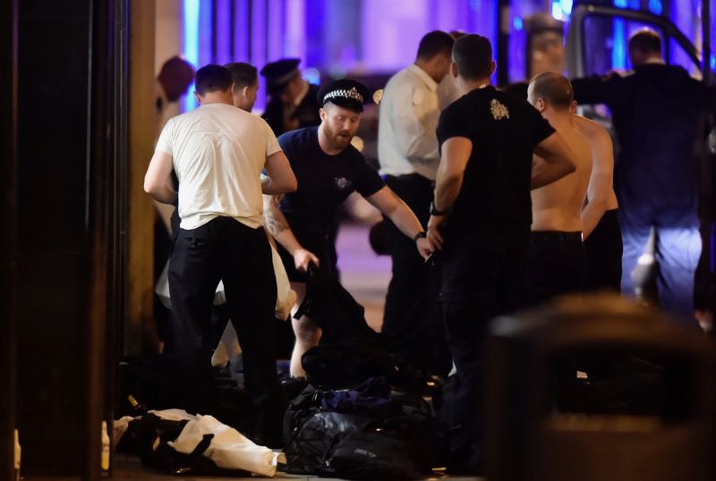 Witness to London Bridge incident saw six lying on ground after van ...