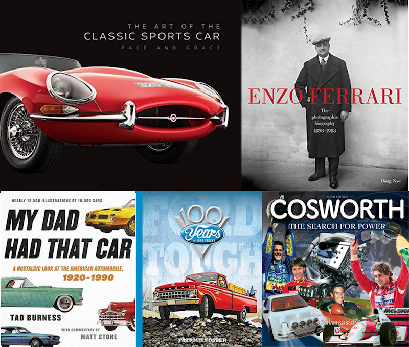 The latest selection of car books hitting the shelves in time for Father's Day cover all the automotive bases. u00e2u20acu201d Pictures courtesy of Motorbooks/Evro Publishing Limited/Hachette Books/Haynes Publishing