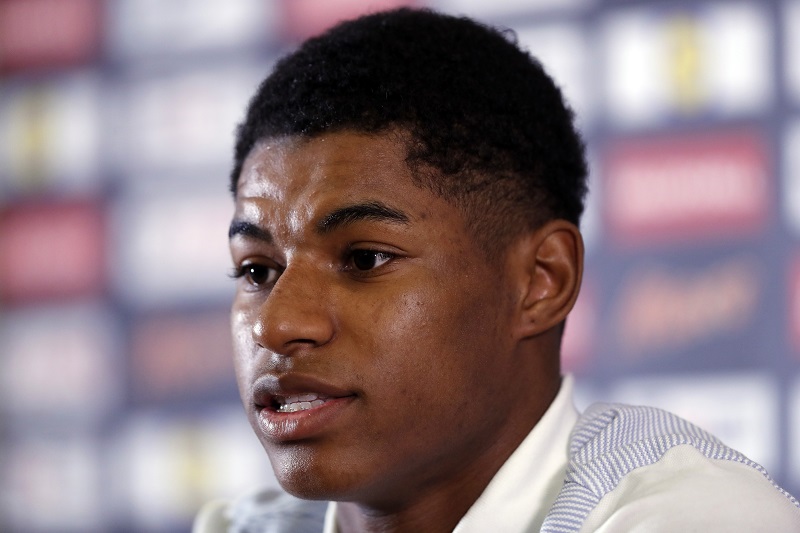 Englandu00e2u20acu2122s Marcus Rashford during a press conference at St. Georgeu00e2u20acu2122s Park in Burton upon Trent  June 6, 2017. u00e2u20acu201d Picture by Action Images via Reuters 