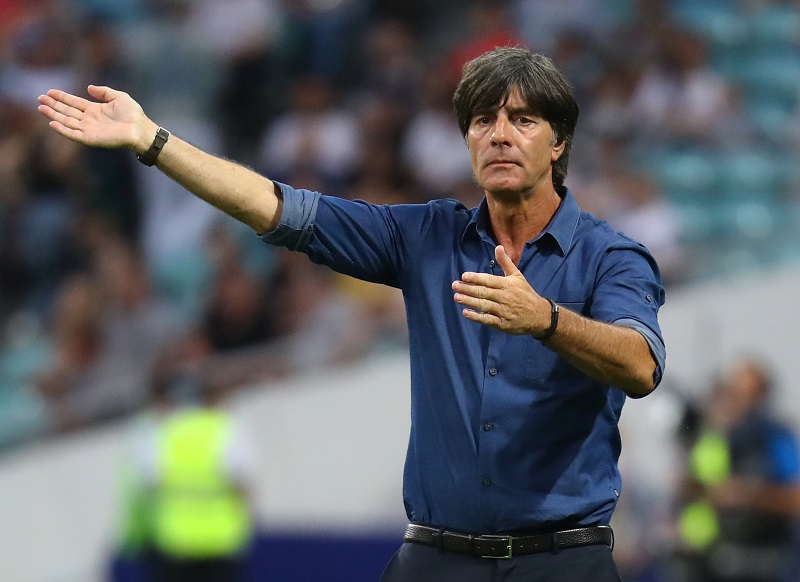 Germany coach Joachim Low gestures during the Confederations Cup Russia 2017 against Cameroon in Sochi June 25, 2017. u00e2u20acu201d Reuters pic