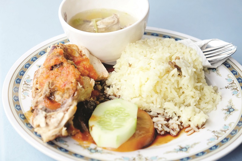 Nasi Kandar Deen’s yummy chicken rice.