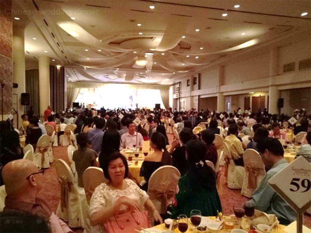 If you start the dinner on time, you’d be insulting the entire Chinese community. — Photo by Pax Tan.