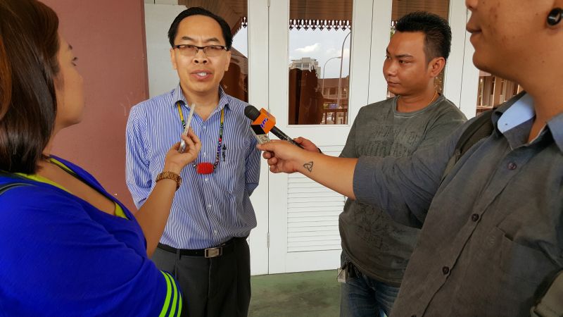 Dayak National Congress president Paul Raja says the High Court's ruling is totally unbelievable, June 7, 2017. u00e2u20acu2022 Picture by Sulok Tawie
