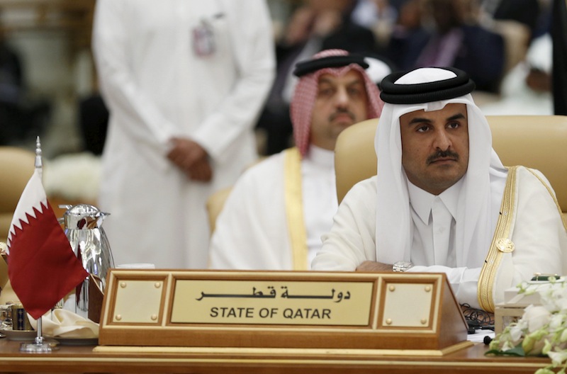 The Emir of Qatar Tamim Hamad al-Thani attends the final session of the South American-Arab Countries summit, in Riyadh November 11, 2015. u00e2u20acu201du00c2u00a0Reuters pic 