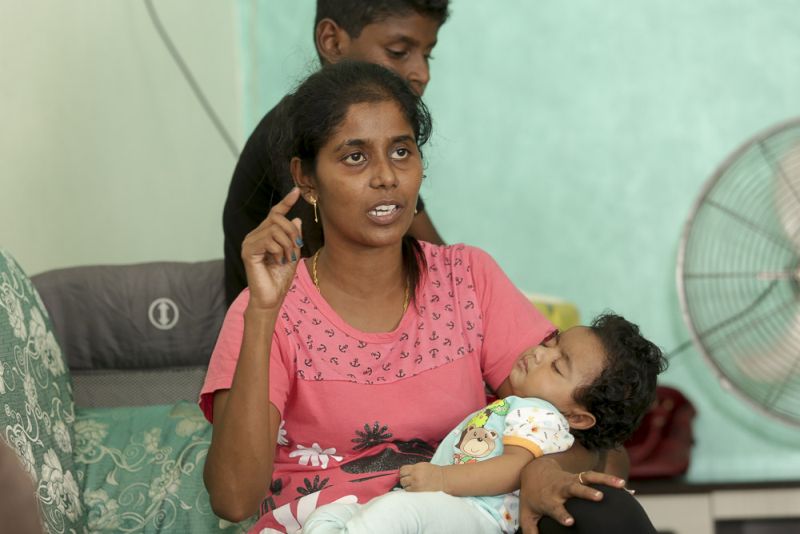 Radha is fighting for her and her two elder children to be recognised as a Malaysian.