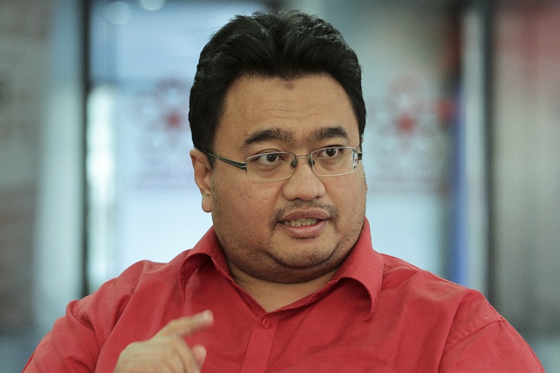 Akhramsyah Sanusi speaks to Malay Mail Online during an interview at PPBM office in Petaling Jaya June 1, 2017. u00e2u20acu201d Picture by Yusof Mat Isa