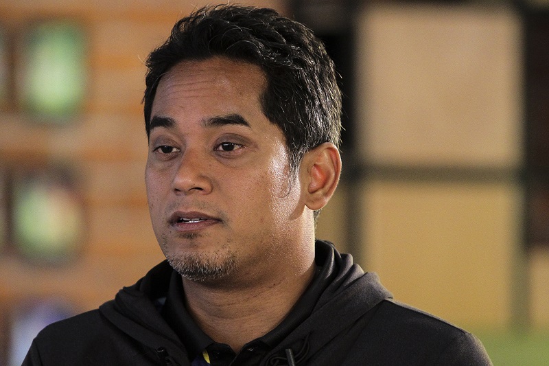 Youths and Sports Minister Khairy Jamaluddin speaks to Malay Mail Online during an interview at Majlis Sukan Negara in Bukit Jalil June 1, 2017. u00e2u20acu201d Picture by Yusof Mat Isa