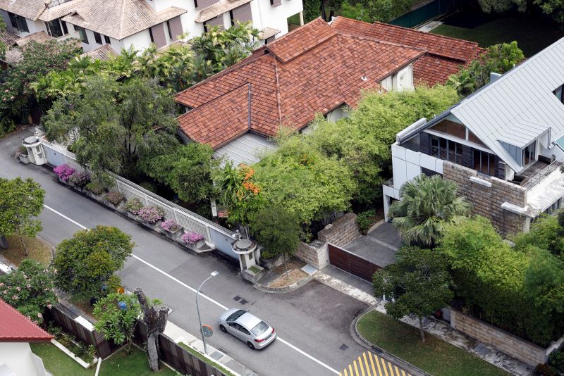 A view of former Prime Minister Lee Kuan Yew's Oxley Road residence in Singapore June 14, 2017. u00e2u20acu201d Reuters pic