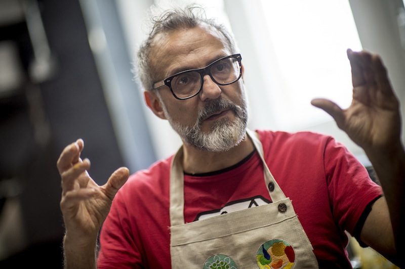 Italy's top chef Massimo Bottura. u00e2u20acu201d AFP pic