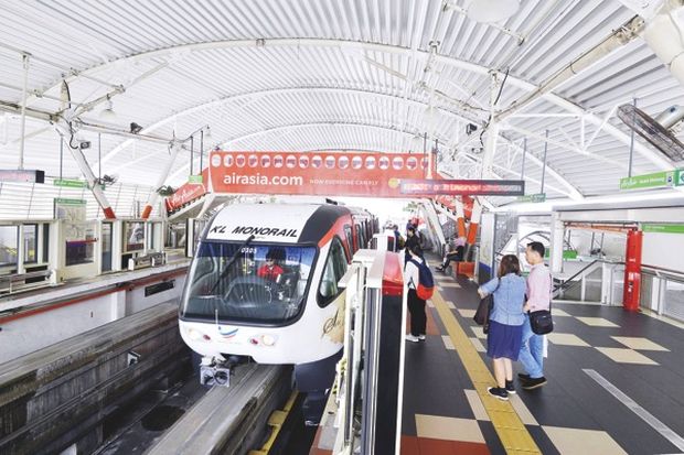 The station’s interior. — Malay Mail pic