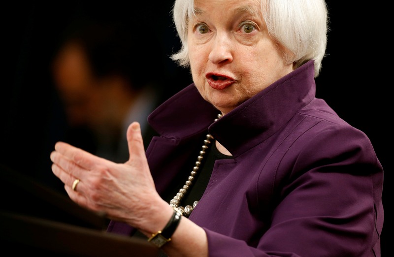 Federal Reserve Board Chairwoman Janet Yellen speaks during a news conference after the Fed releases its monetary policy decisions in Washington June 14, 2017. u00e2u20acu201d Reuters pic