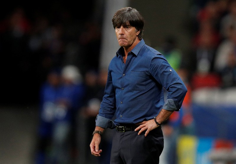 Germany coach Joachim Loew duirng the Confederations Cup Group B match against Chile in Kazan June 22, 2017. u00e2u20acu201d Reuters pic 